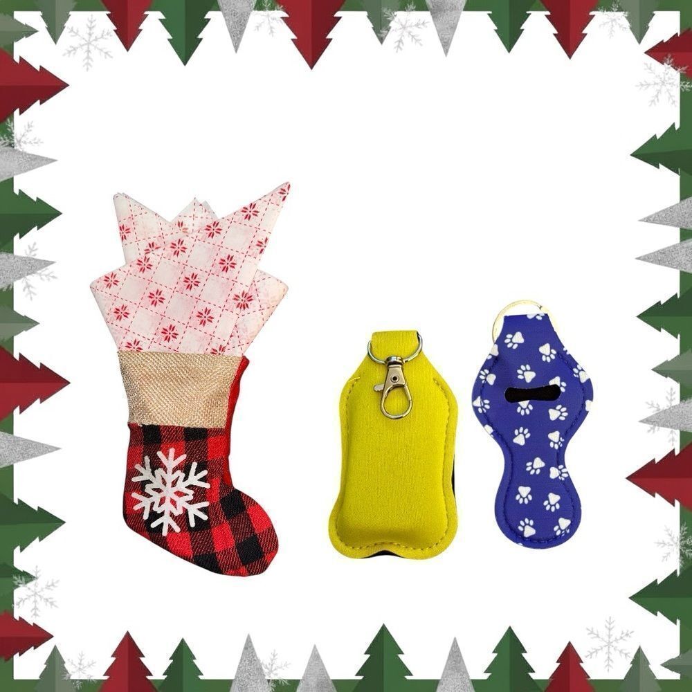 S21. Keep the Hands Clean- Lips Healthy and Hydrated - On the Go Keychain Set